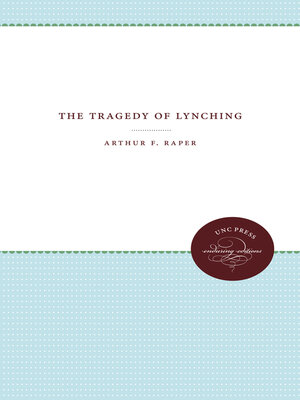 cover image of The Tragedy of Lynching